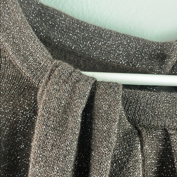Liz Claiborne Elegant Metallic Brown Sweater Size XXL - Picture 5 of 9
